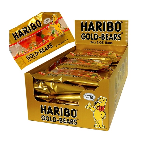 Haribo gold bears 24ct 2oz