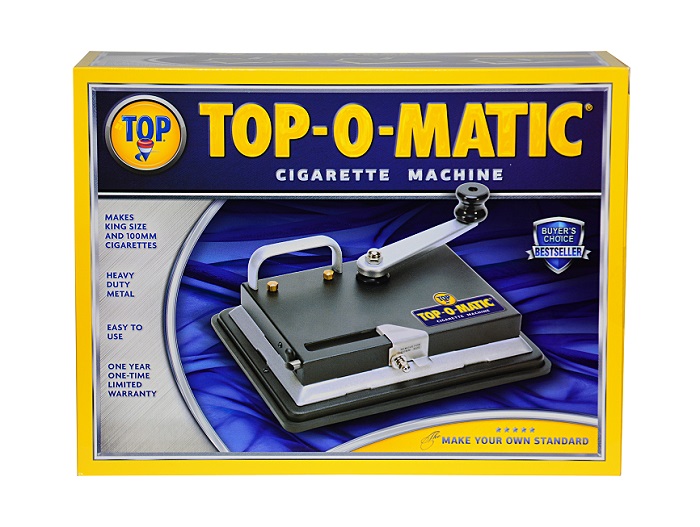 Top-o-matic cig machine