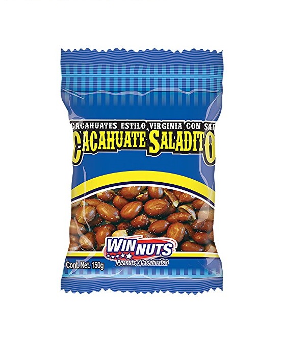 Winnuts cacahuate saladito 5.25oz