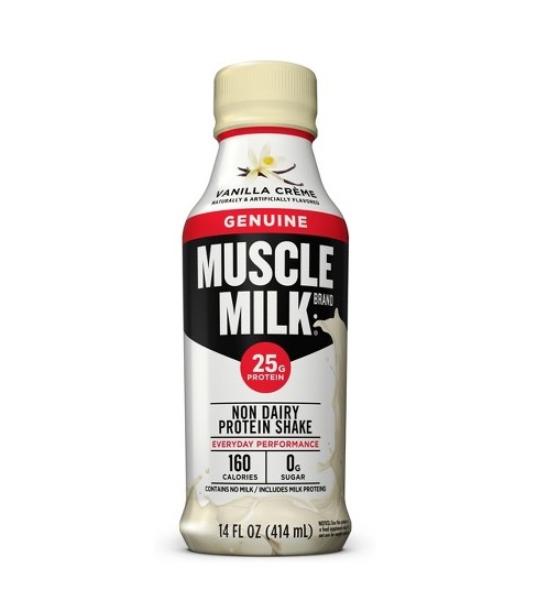 Muscle milk vanila creme 12ct 14oz