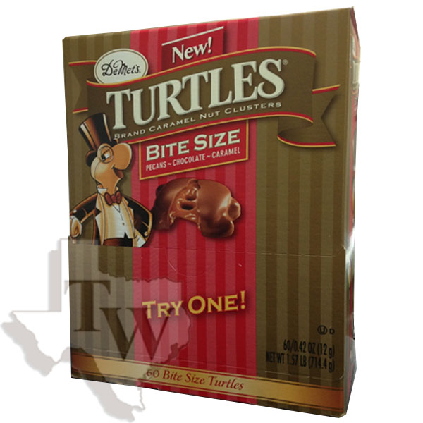 TURTLES BITE SIZE ORIGINAL 60ct - Chocolate - Candy, Mints & Gums ...