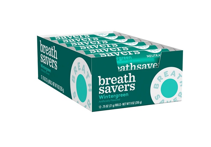 Breath saver wintergreen mints 24ct
