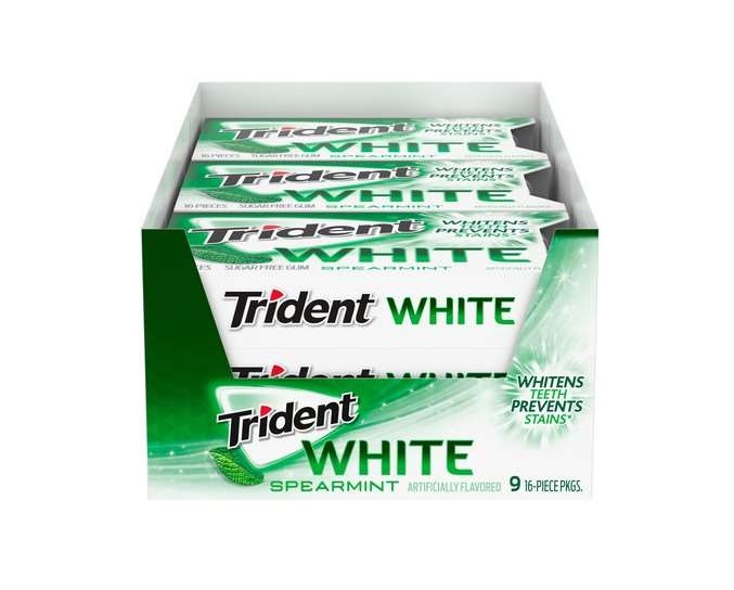 Trident white spearmnt 9ct