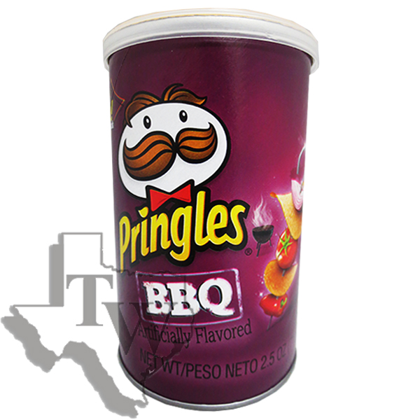 PRINGLES BBQ 2.5oz 12ct - Chips - Snacks - Texas Wholesale