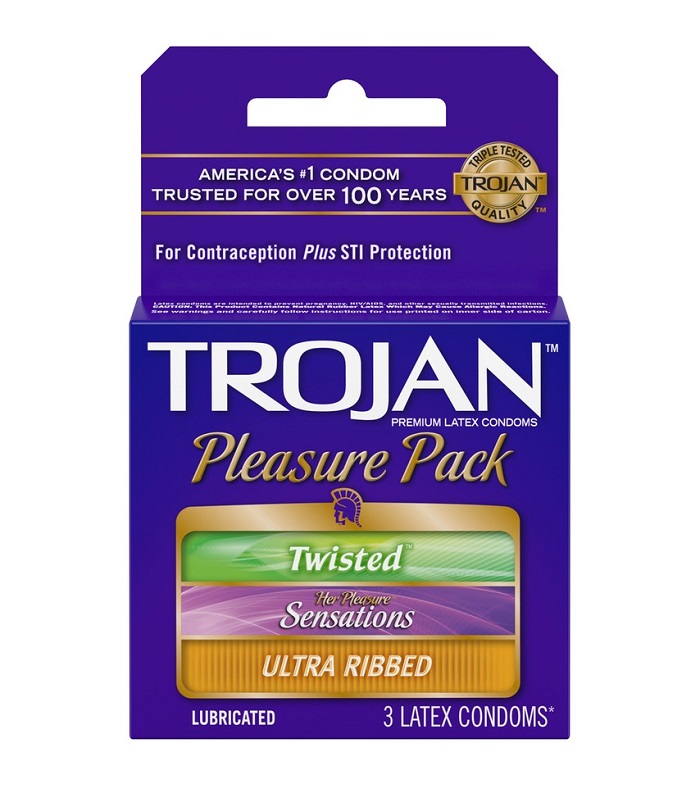 Trojan pleasure pack 6ct
