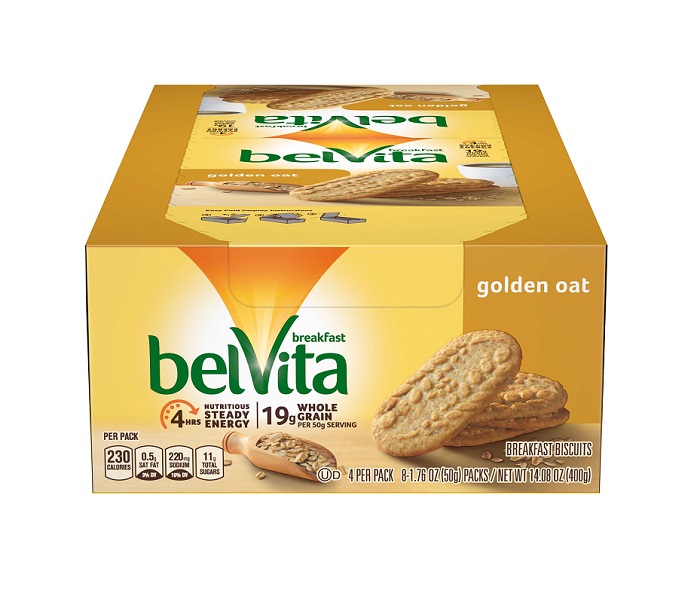 Belvita golden oat bar 8ct