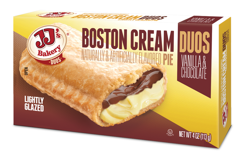 Jj`s boston cream pies duos 12ct