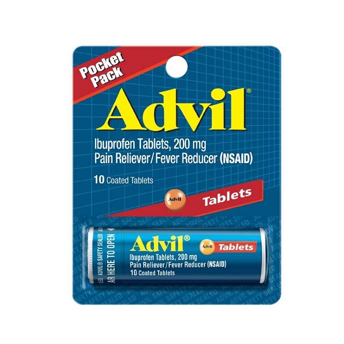 Advil pocket vial 10ct