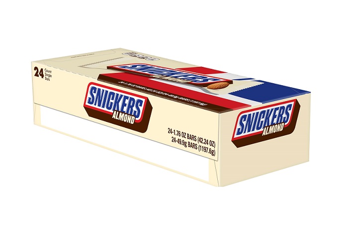 Snickers almonds 24ct