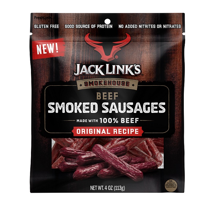 Jack links original beef sausage 4oz