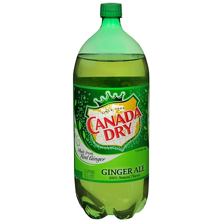 Canada dry ginger ale 2ltr 8ct