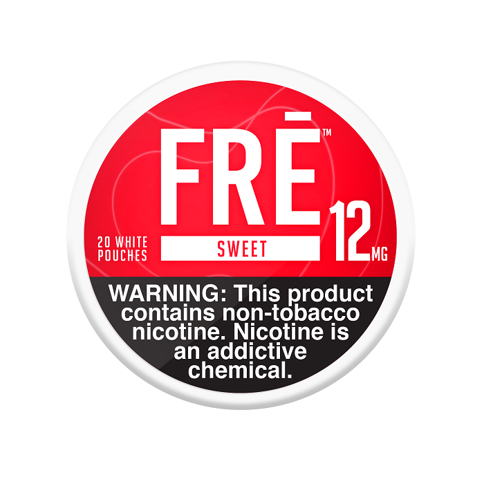 Fre sweet nicotine pouch 12mg 5ct