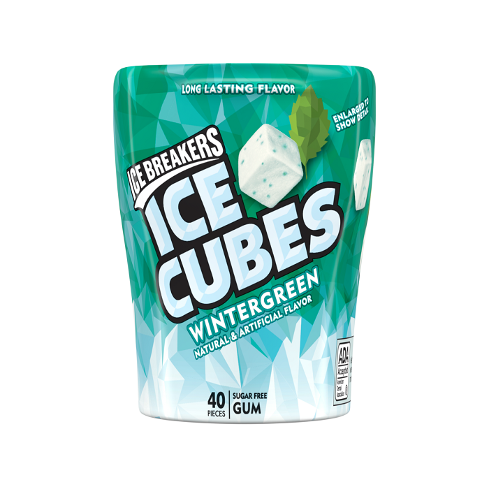 Ice breaker  wintergreen ice cubes btl 6ct 3.24oz