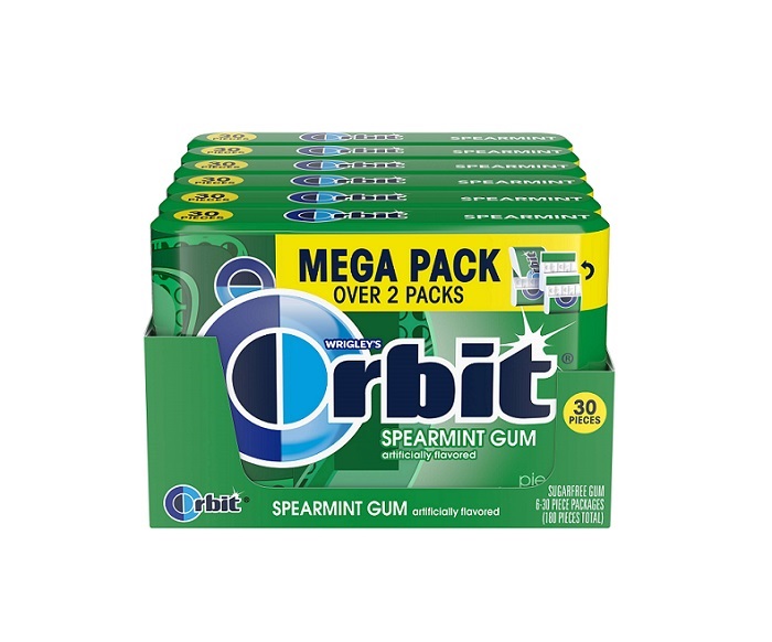Orbit spearmint mega pack 6ct