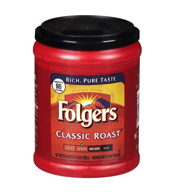 Folger coffee can 11.3oz