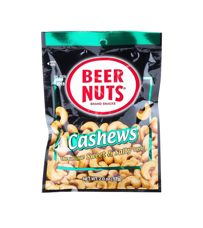 Beer nut cashew 2oz