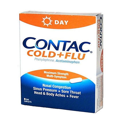 Contac cold & flu nd 8ct