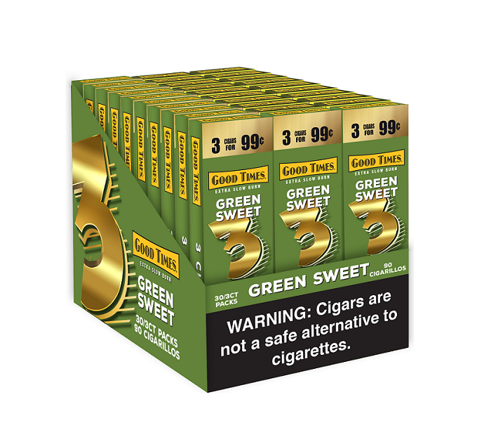 Good times green sweet 3/.99 box 30/3pk