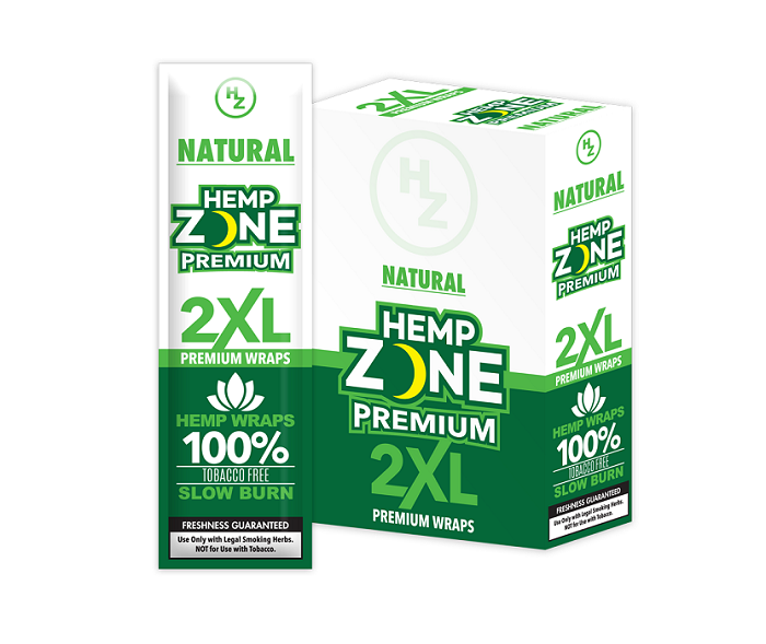 Hemp zone natural premium 2xl 25/5pk