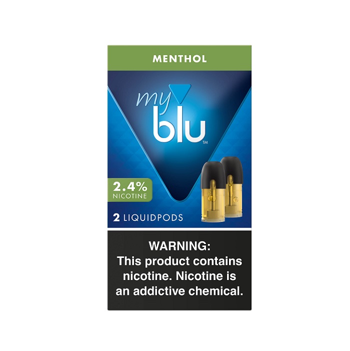 My blu mag menthol 2.4% pods 5/2ct