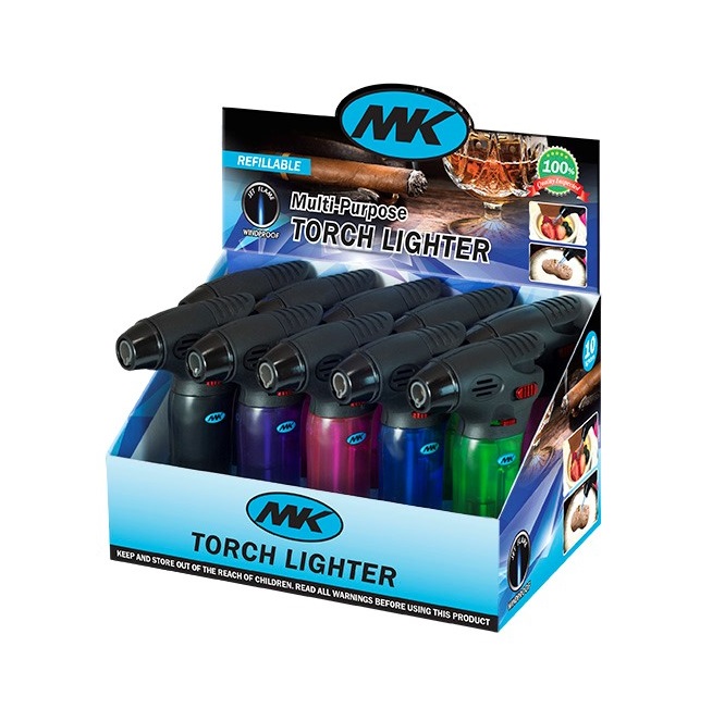 Mk torch multi purpose lighters 9ct