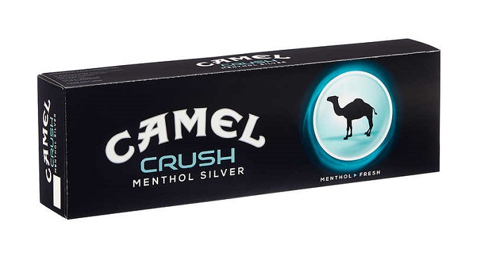 Camel crush menthol silver 85 box