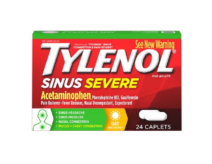 Tylenol sinus non drowsy cap 24ct