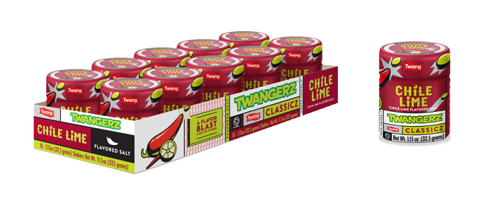 Twang chile lime shaker 10ct