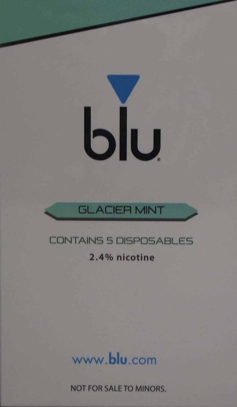 My blu polar mint 2.4% disp e-cig 5ct