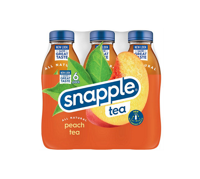 Snapple peach tea 6ct 16oz