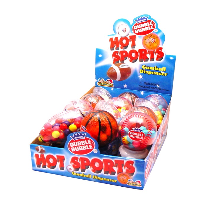 Hot sports gumballs 12ct