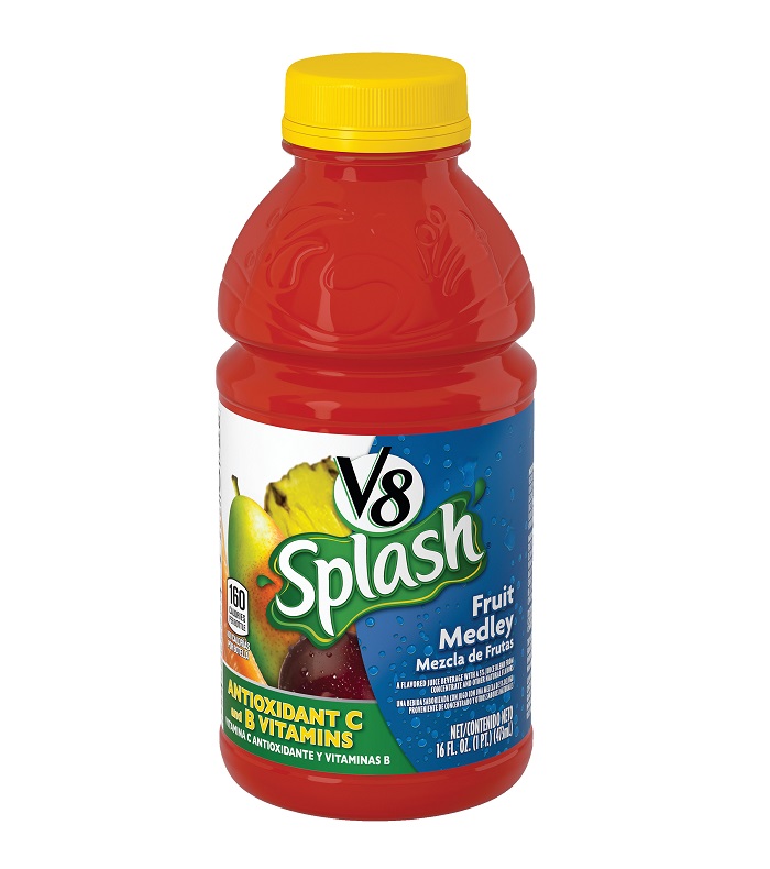 V8 splash fruit medley 12ct 16oz