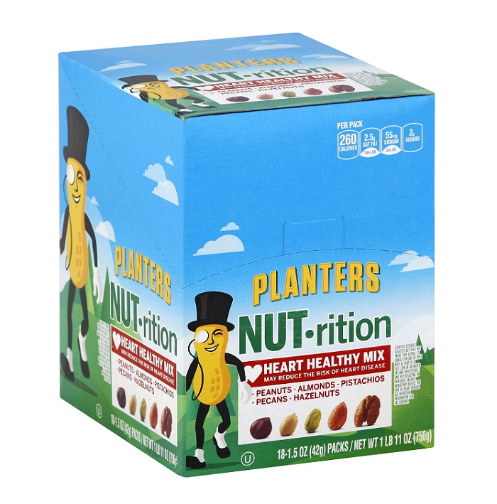 Planters nutrition heart hlt 18ct