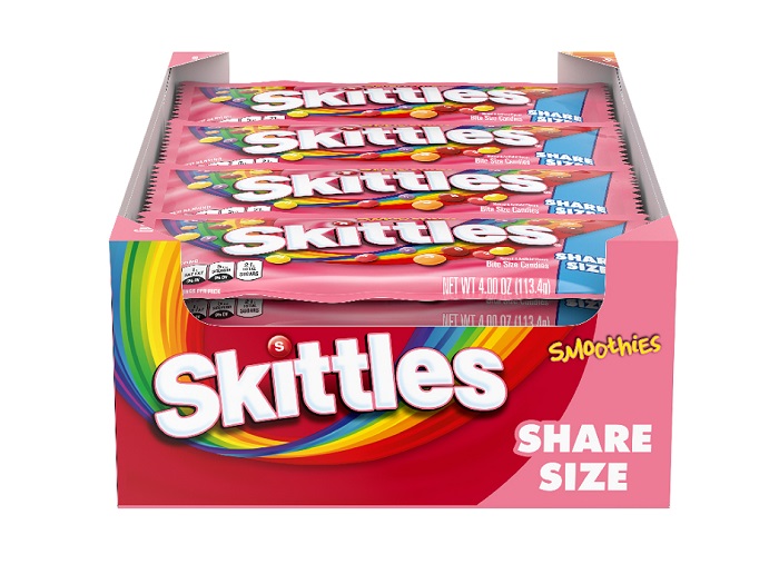 Skittles smoothies k/s 24ct