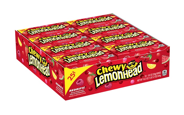 Chewy lemonhead redrific 24ct