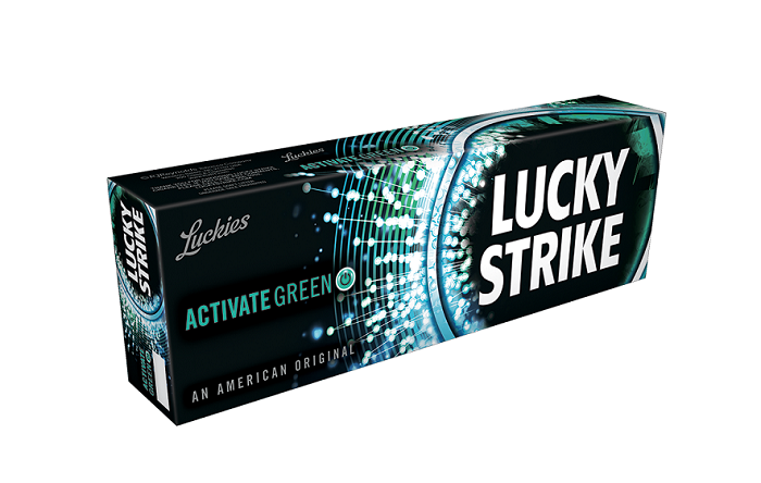 Lucky strike activate green box