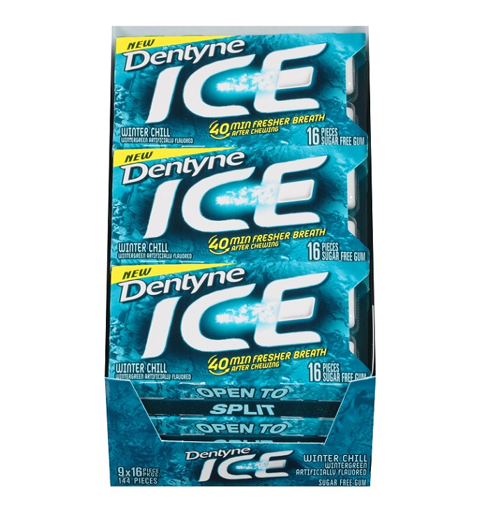 Dentyne ice winter chill gum 9ct