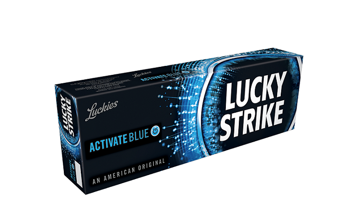 Lucky strike activate blue box