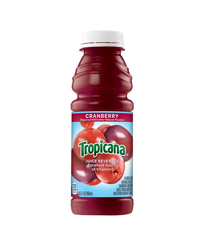 Tropicana cranberry 12ct 15.2oz