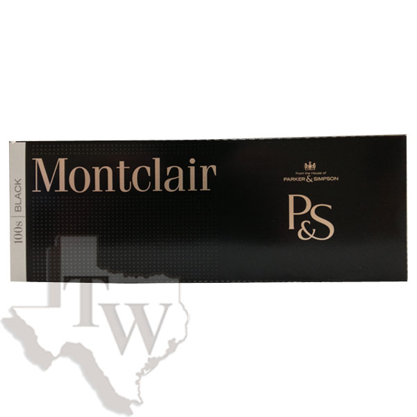Montclair black 100 box