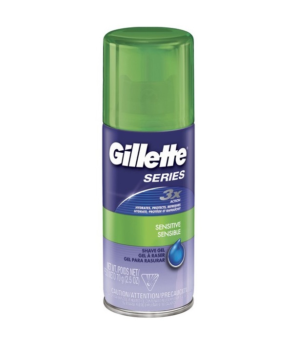 Gillette sensitive skin shave gel 2.5oz