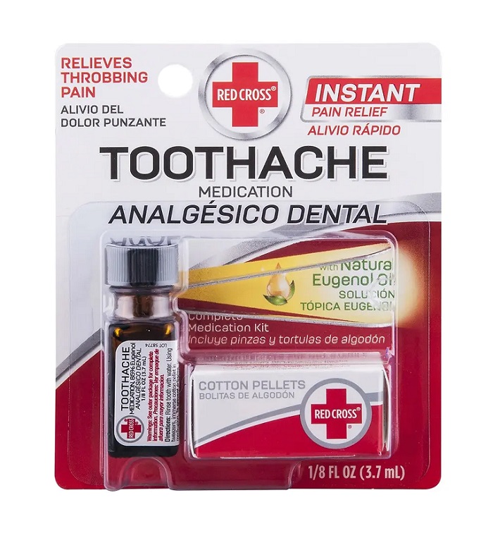Red cross toothache medication 1/8oz