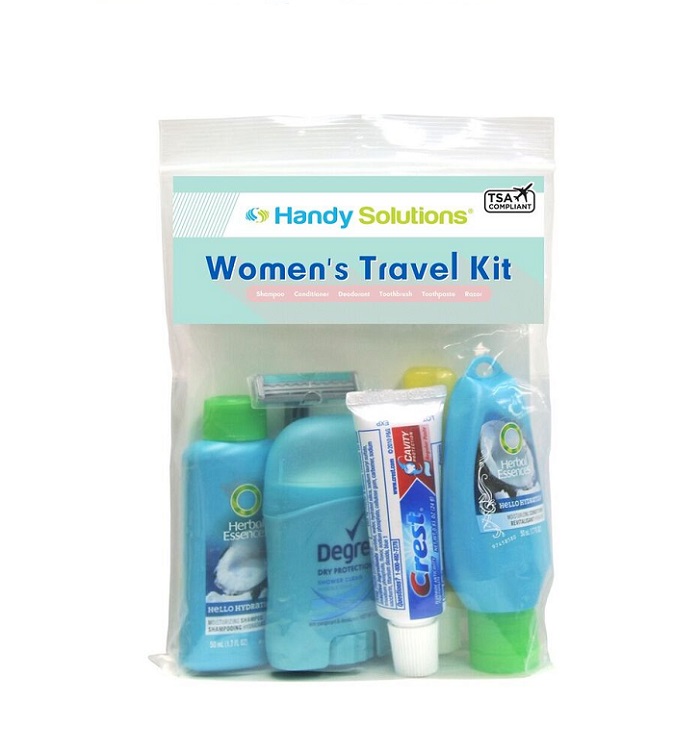 Handy solution women travel kit