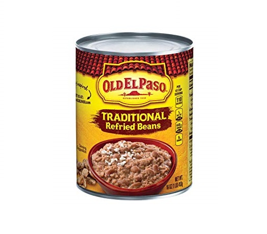 Old elpaso traditional refried bean 16oz