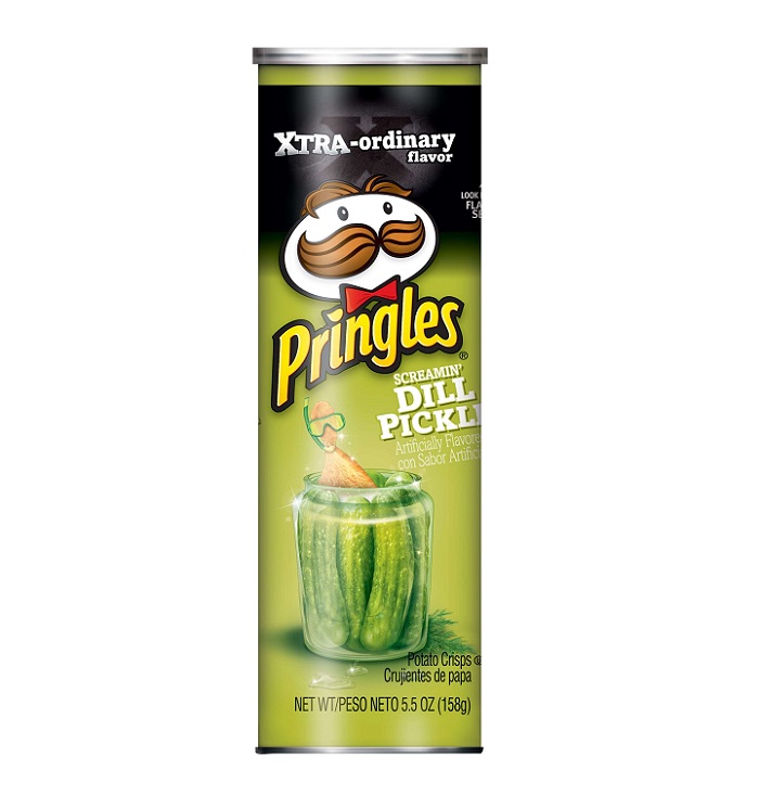 Pringles screamin dill pickle 5.5oz