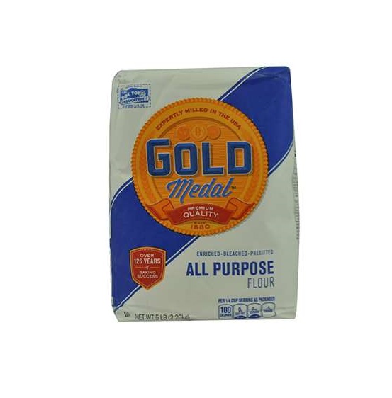 Gold medal all purpose flour 5lbs