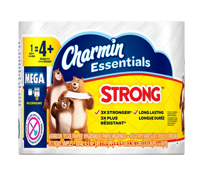 Charmin strong mega roll