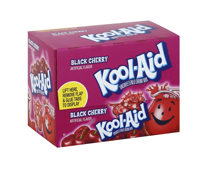 Kool-aid black cherry 48ct