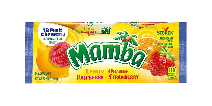 Mamba fruit chews 24ct 2.65oz