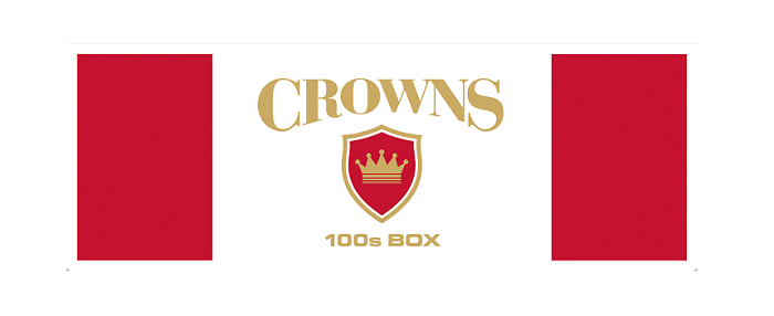 Crown red box 100